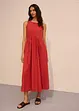 Maxikleid aus leichtem Leinen-Viskose-Mix, bonprix