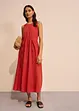 Maxikleid aus leichtem Leinen-Viskose-Mix, bonprix