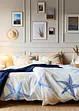Parure de lit réversible motif étoiles de mer, bonprix
