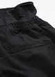 2-in-1 Umstandsbermuda mit Bauchband zum Umklappen aus Leinen und Baumwolle, bonprix
