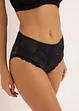 Lot de 2 slips Maxi avec dentelle, bonprix