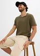 T-Shirt mit V-Ausschnitt (3er Pack), bonprix