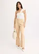Asymmetrisches Top aus luftigem Crêpe, bonprix