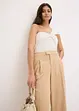 Asymmetrisches Top aus luftigem Crêpe, bonprix