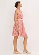 Minikleid aus feinem Tüll mit Plissee, bonprix