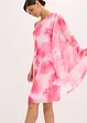 One-Shoulder-Kleid aus feinem Chiffon, bonprix