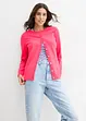 Gilet en maille, col rond, bonprix
