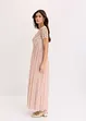Maxikleid mit Paillettenstickerei, bonprix