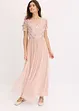 Maxikleid mit Paillettenstickerei, bonprix