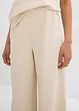 Pantalon large en maille piquée, bonprix