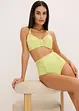 Slip taille haute avec dentelle, bonprix
