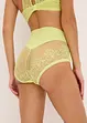 Slip taille haute avec dentelle, bonprix