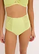 Slip taille haute avec dentelle, bonprix