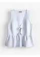 Blouse sans manches rayée, bonprix