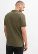 Polo en coton texturé, bonprix