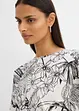 Blouse à manches courtes 100% coton, bonprix