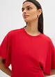 Shirtkleid aus aus bequemen Punto di Roma, bonprix