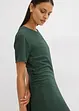 Robe en jersey crêpe texturé, bonprix