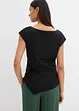 Asymmetrisches Top aus bequemem Scuba, bonprix