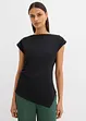 Asymmetrisches Top aus bequemem Scuba, bonprix