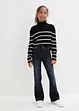 Jean flare taille mi-haute, bonprix