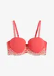 Soutien-gorge à balconnets avec une dentelle multicolore, bonprix