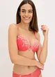 Lot de 2 soutiens-gorge à coques et dentelle multicolore, bonprix