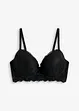 Soutien-gorge à coques et dentelle douce, bonprix