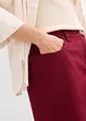 Bermuda paper touch en coton à taille confortable, bonprix