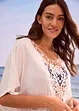 Tunique de plage transparente en viscose, bonprix