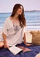 Tunique de plage transparente en viscose, bonprix