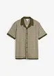 Chemise manches courtes en lin majoritaire, bonprix