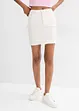 Mini-jupe en coton extensible, bonprix