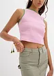 Mini-jupe en coton extensible, bonprix