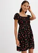 Robe courte en viscose fluide, bonprix