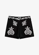Short brodé en viscose mélangée, bonprix
