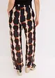 Pantalon ample à imprimé batik, bonprix