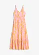 Robe imprimée en viscose à fines bretelles, bonprix