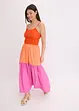 Robe à fines bretelles 100% coton, bonprix