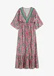 Robe longue et imprimée en viscose fluide, bonprix