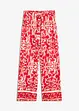 Pantalon en jersey viscose imprimé, bonprix