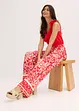 Pantalon en jersey viscose imprimé, bonprix