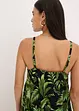 Robe imprimée à fines bretelles, bonprix