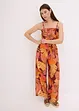 bedruckter Jumpsuit aus fließender Viskose, bonprix