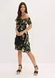 Robe col Bardot en jersey viscose, bonprix