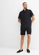 Chemise manches courtes en viscose, slim, bonprix