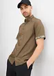 Chemise manches courtes en viscose, slim, bonprix