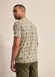 T-shirt col tunisien 100% coton, bonprix