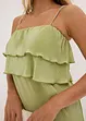 Robe en jersey plissé, bonprix