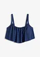 Haut de bikini brassière, aspect jean, bonprix